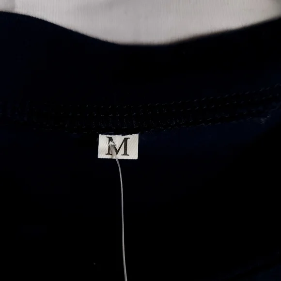 Elegant Navy Blue Sleeveless Dress Size Medium - Picture 6 of 6